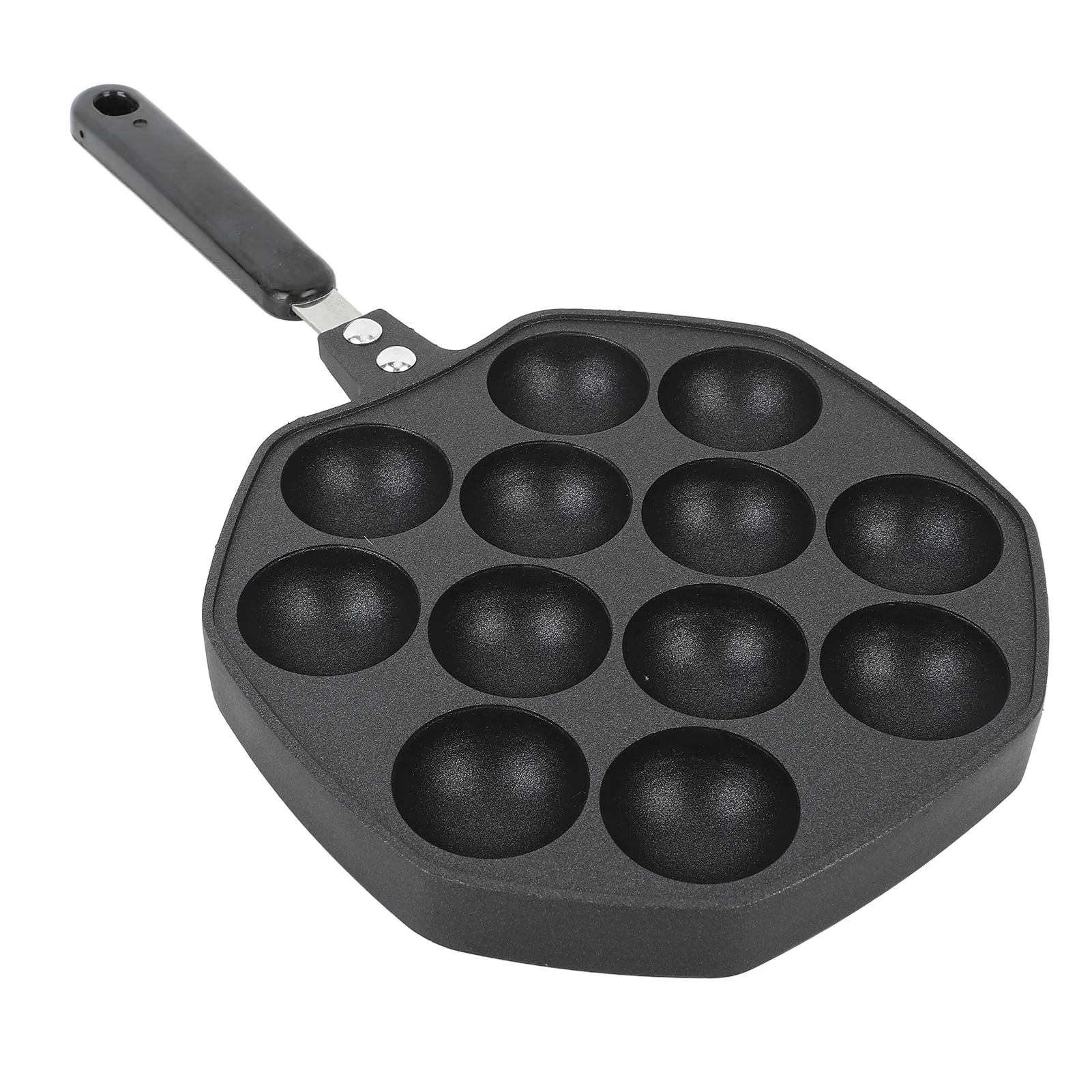 Takoyaki Grill Plate - たこ焼きパン 12 型たこ焼きメーカースキレットアルミ合金テフロン加工グリルパン調理プレートタコボールパンケーキ