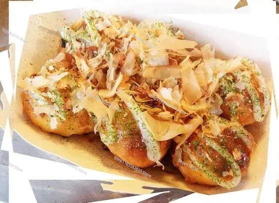 Takoyaki Grill Plate - 三プレートガスたこ焼き機、多機能魚ペレットたこ焼き製造機