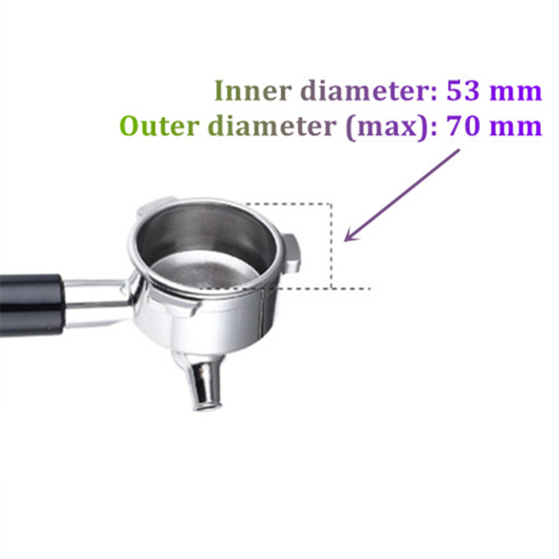 Breville Espresso Barista Touch - 54mm デュアルスパウトポルタフィルターヘッド Breville BES870/875/878/880 バリスタエクスプレス/エクスプレスインプレス/プロ/タッチエスプレッソマシン用