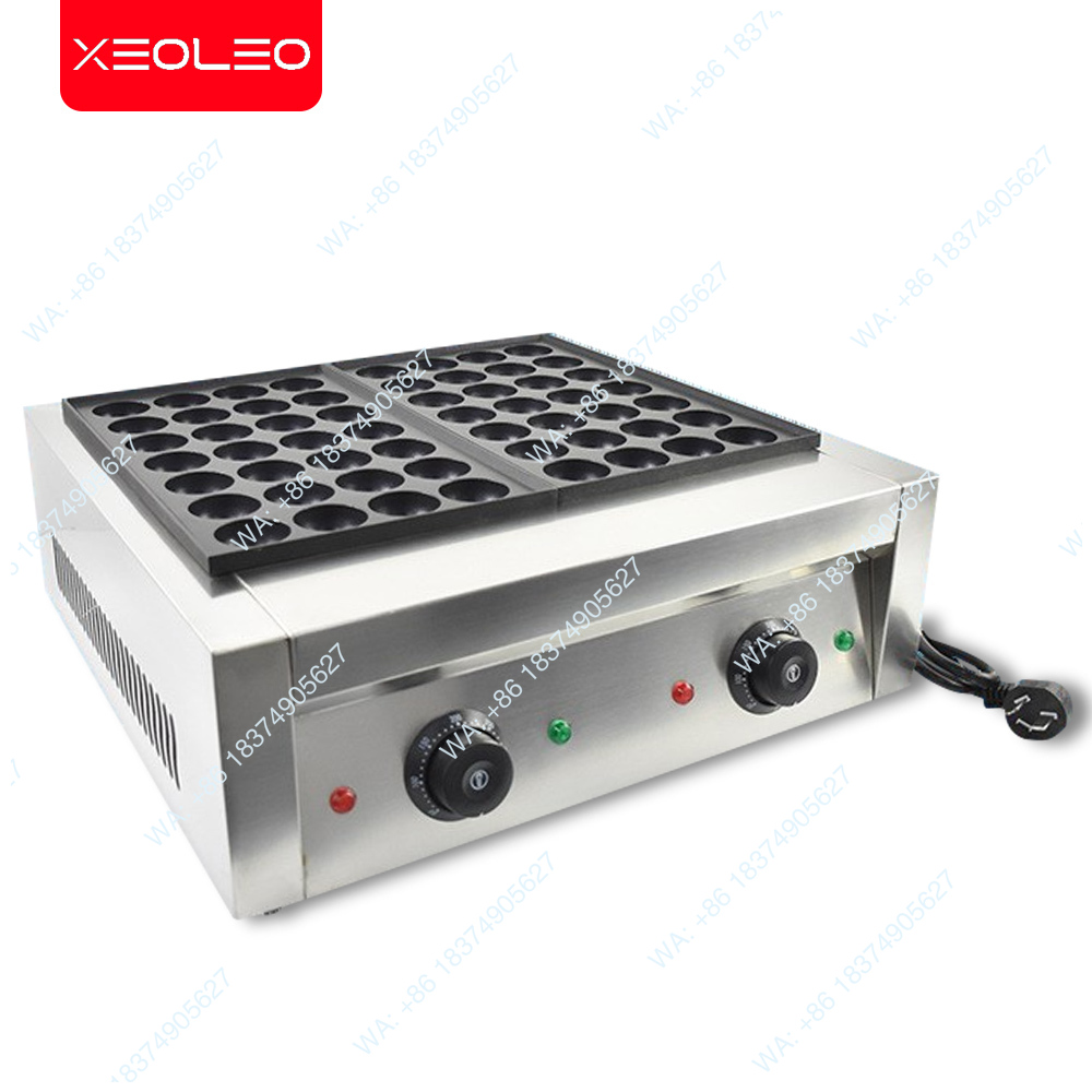 Takoyaki Grill Plate - 1 個業務用たこ焼き機 2000 ワットタコ焼きグリルパン電気フィッシュボール炉ダブルプレートノンスティック