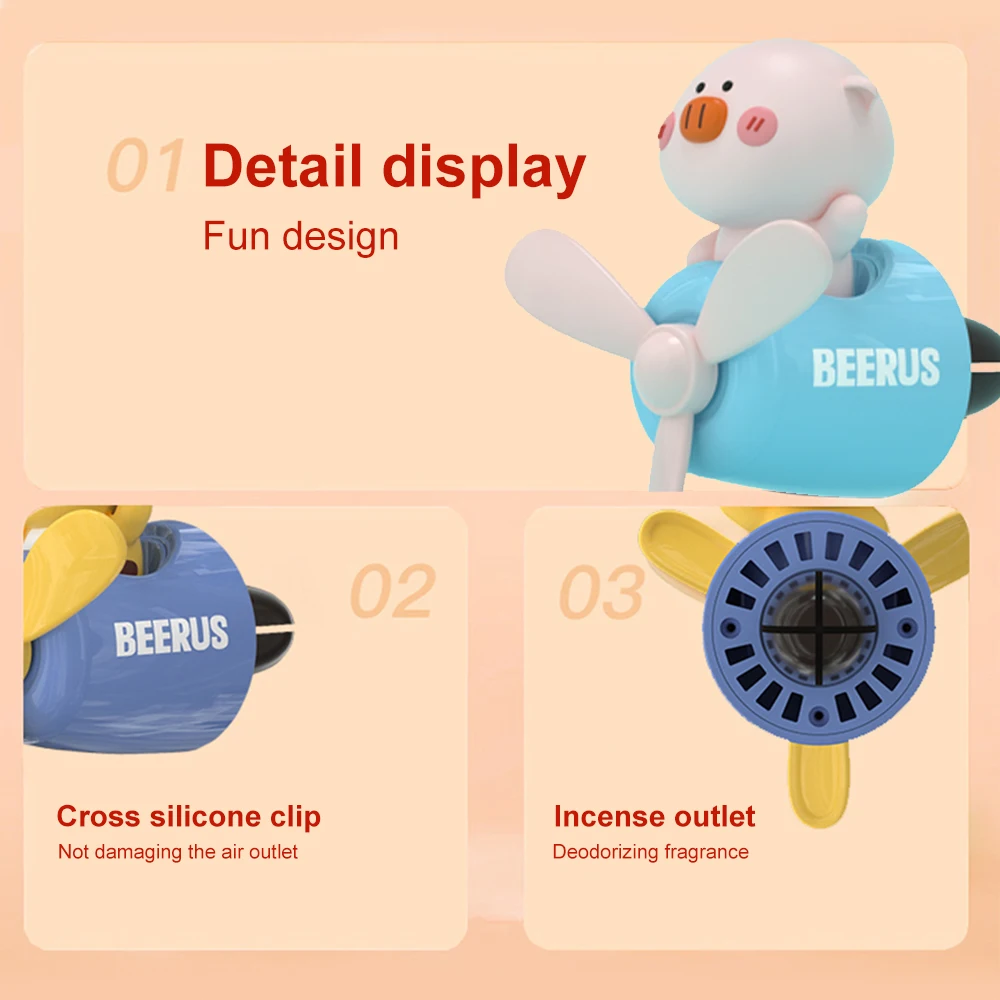 ロータリープロペラ付きの車の芳香剤,空気の香水,フレグランス - Corn Dog Stick のレビューと価格
