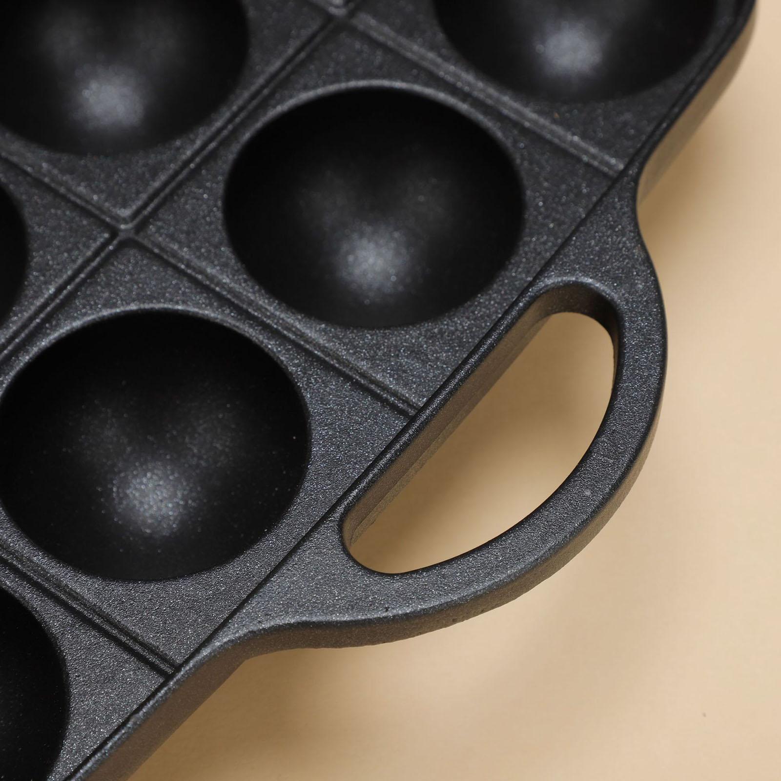 たこ焼きグリルパン 16 キャビティ調理器具ノンスティック多 - Takoyaki Grill Plate のレビューと価格