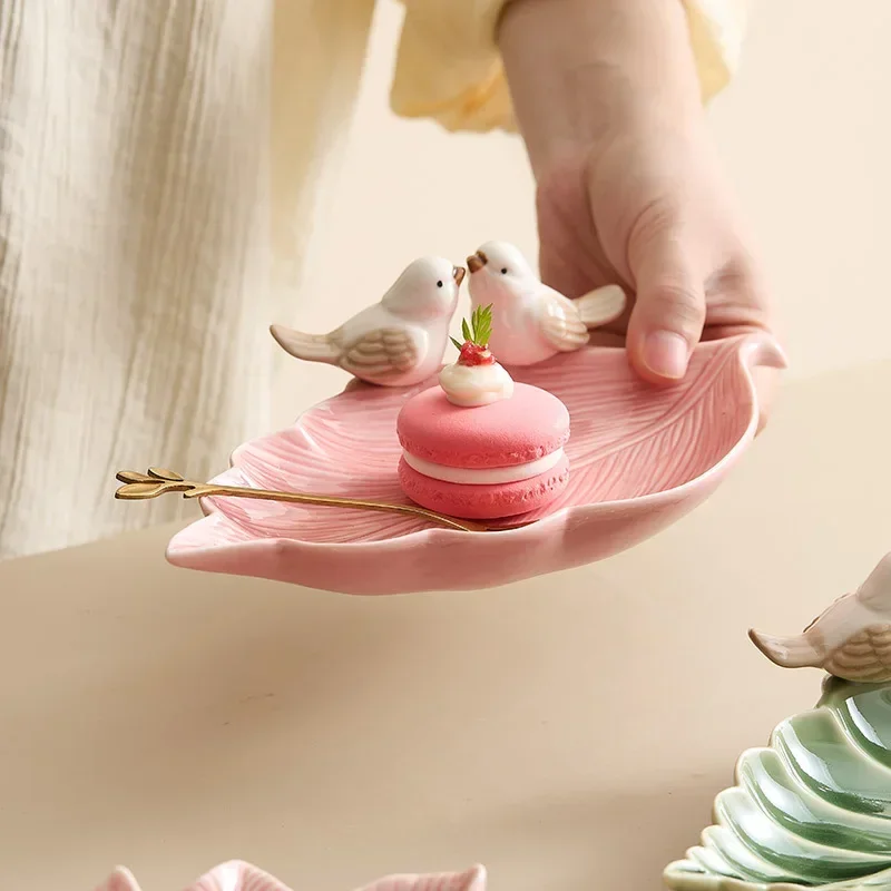 かわいい鳥のトレイ セラミック製ジュエリー収納トレイ クリエ - Dim Sum Basket のレビューと価格
