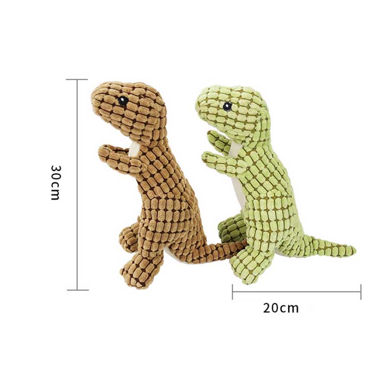 ペット犬噛むぬいぐるみ面白い恐竜の形猫トウモロコシウールボー - Corn Dog Stick のレビューと価格