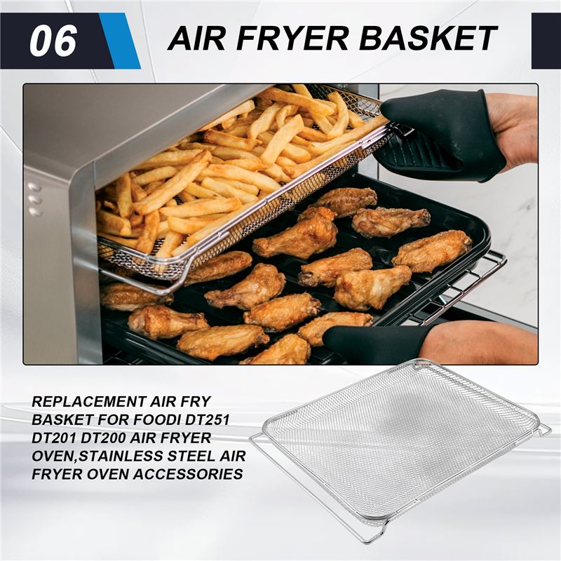 TAIGH-エアフライバスケット Ninja Foodi D - Ninja Air Fryer Dt201 のレビューと価格