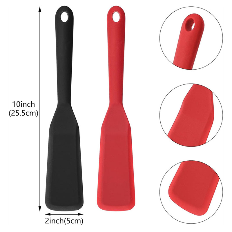 1/2 個薄型シリコンスパチュラターナー卵クレープパンケーキ - Okonomiyaki Spatula のレビューと価格