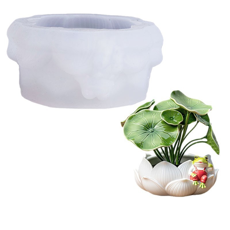 植物植木鉢型柔軟なシリコーン収納カップ型 Diy ゲル型愛好 - Potsticker Mold のレビューと価格