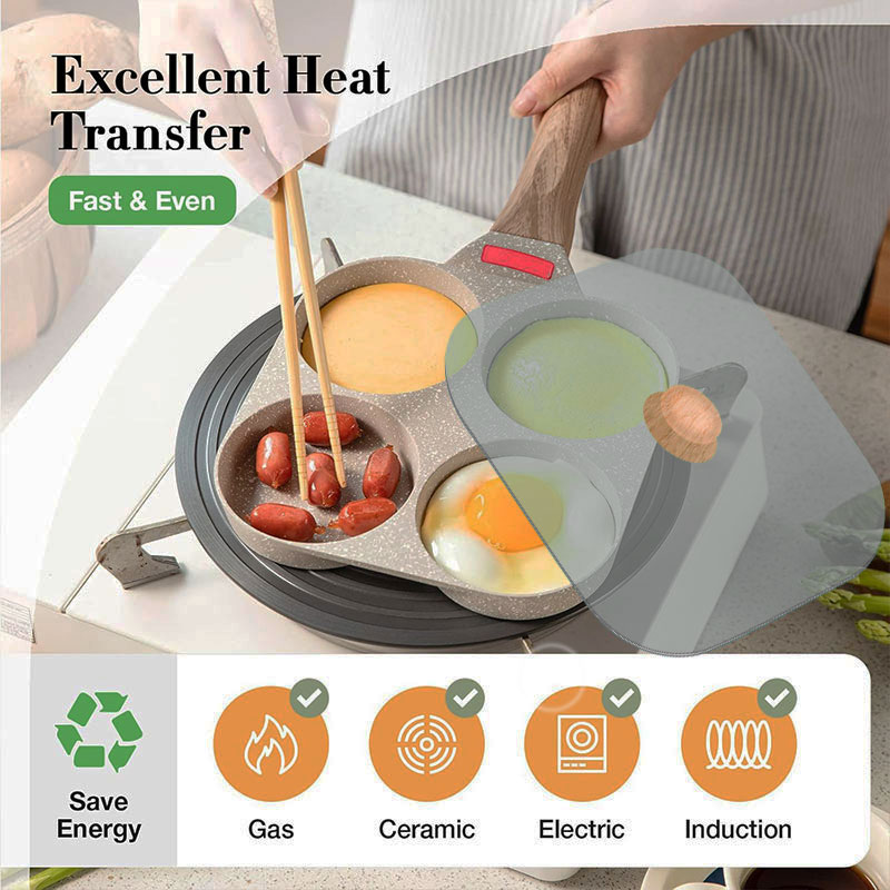 日本風オムレツパン ノンスティック 玉子焼き器 卵焼き器 多 - Egg Waffle Pan のレビューと価格