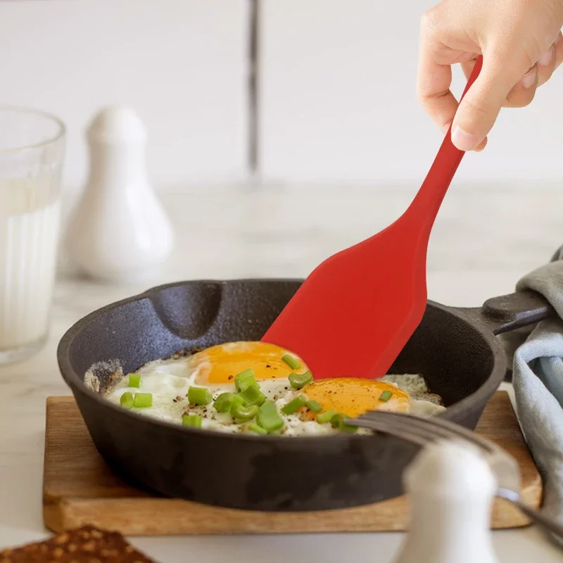 シリコーン調理漏れヘラ高密度シャベル揚げ魚オムレツシャベルノ - Okonomiyaki Spatula のレビューと価格
