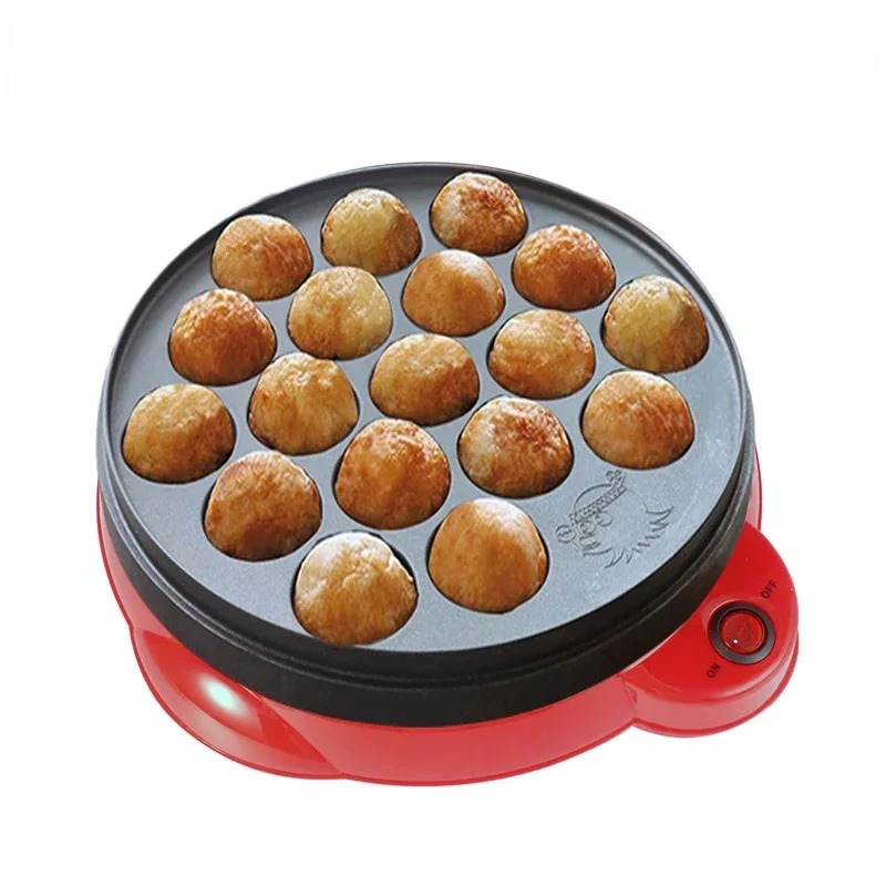 220V ちびまる子ベーキングマシン家庭用電気たこ焼きメーカ - Takoyaki Grill Plate のレビューと価格