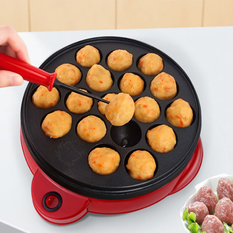 220V EU/AU/英国ちびまる子ベーキングマシン家庭用電 - Takoyaki Grill Plate のレビューと価格