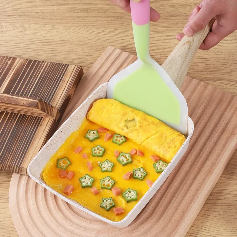 焦げ付き防止和紙エレットパン、木製カバー付き、揚げ物フライパ - Egg Waffle Pan のレビューと価格