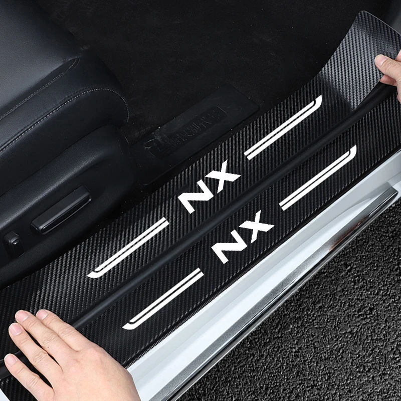Lexus nxロゴ用のカーボンファイバー製カードアプレート - Crepe Pan Carbon のレビューと価格