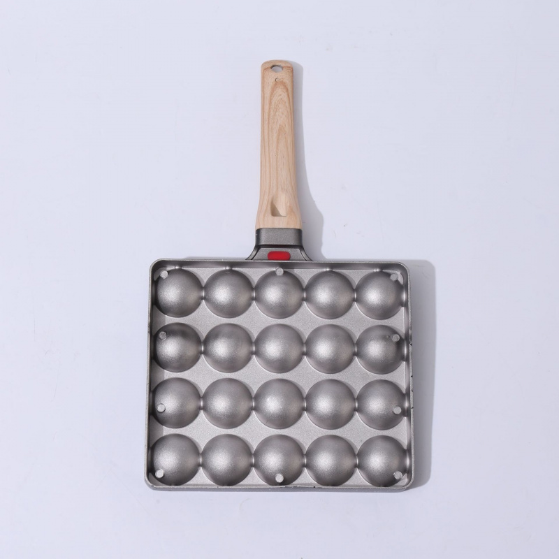 20穴タコ焼き器、焦げ付き防止タコ焼きグリルプレート、家庭用 - Takoyaki Grill Plate のレビューと価格