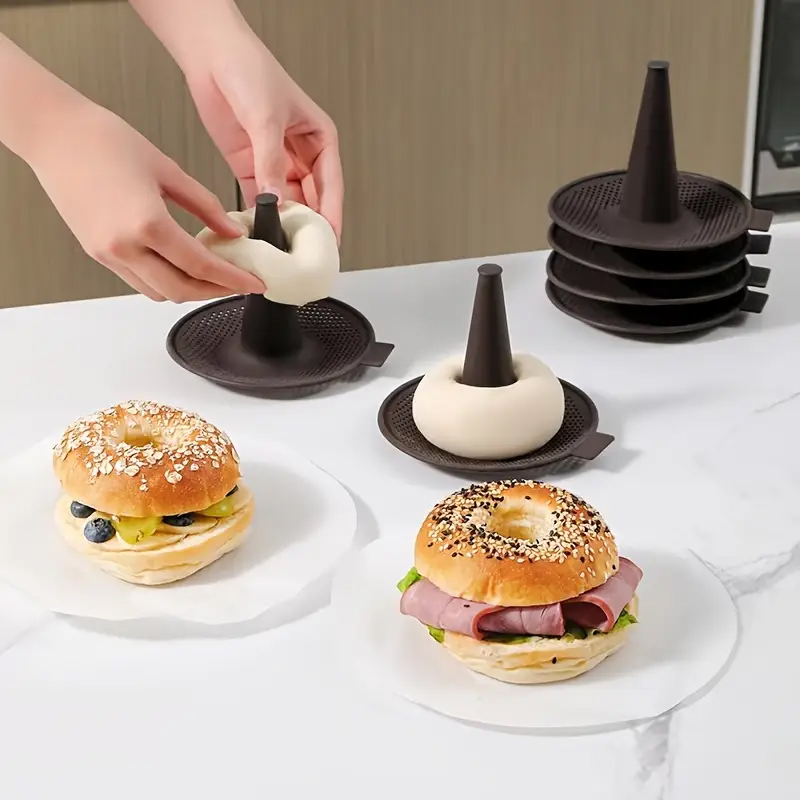 6/12個入りベーキングモールドセット シリコンドーナツ型  - Donut Mold Silicone のレビューと価格