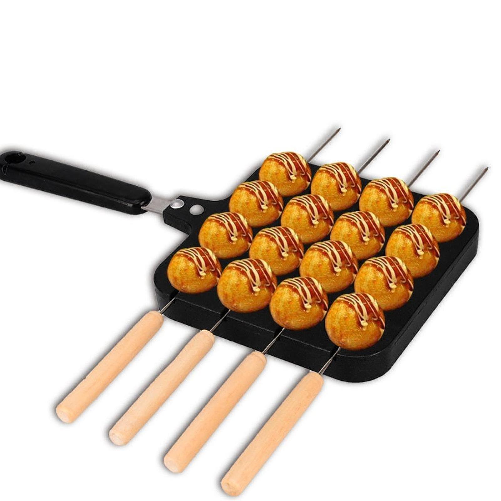 たこ焼きグリルパン グリルプレート ケーキグリルパン フォー - Takoyaki Grill Plate のレビューと価格