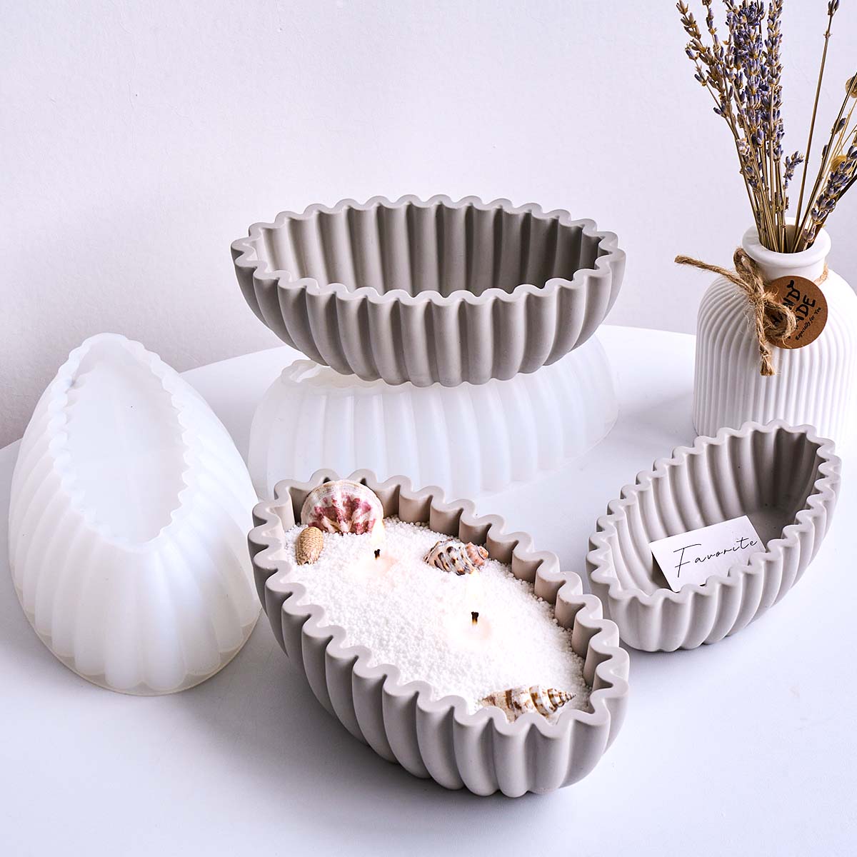 S/M/L オーバルストライプ収納ボウルシリコンモールド多用 - Potsticker Mold のレビューと価格