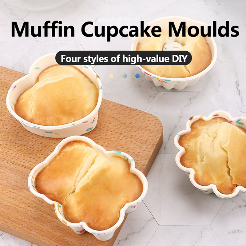 マフィンとドーナツカップケーキベーキングカップ、金型シリコン - Donut Mold Silicone のレビューと価格