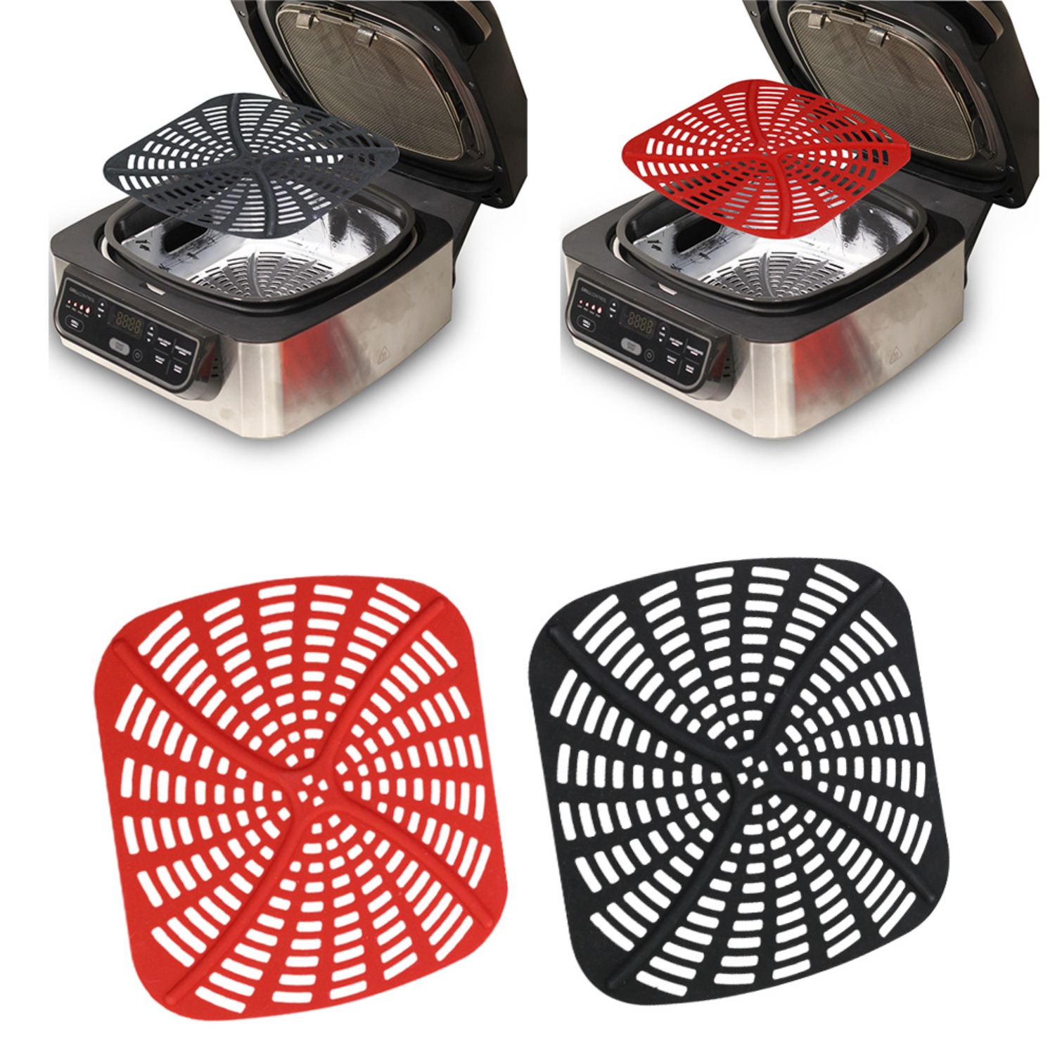 2 PC 再利用可能なシリコンライナーセット Ninja F - Ninja Air Fryer Af300 のレビューと価格